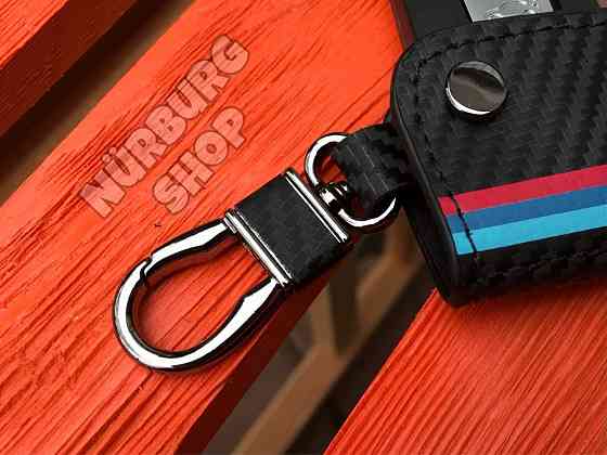 Выкидной чехол на ключ BMW M карбон Е60 Е61 Е70 Е71 Е87 Е90 Е91 Е92 Херсон
