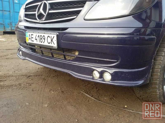 Юбка задняя Вито 639 накладка на задний бампер Mercedes Viano Vito 639 Херсон - изображение 4
