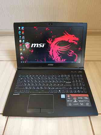 MSI GP62MVR 6RF/15,6/Intel Core i7-6700HQ/16Гб DDR4/SSD М2-128 Гб+HDD 750Гб/GTX 1060/45 999 Донецк