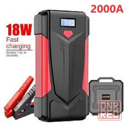 Пускозарядное устройство Бустер для авто SABO A16 2000A Jump Starter Запорожье - изображение 1