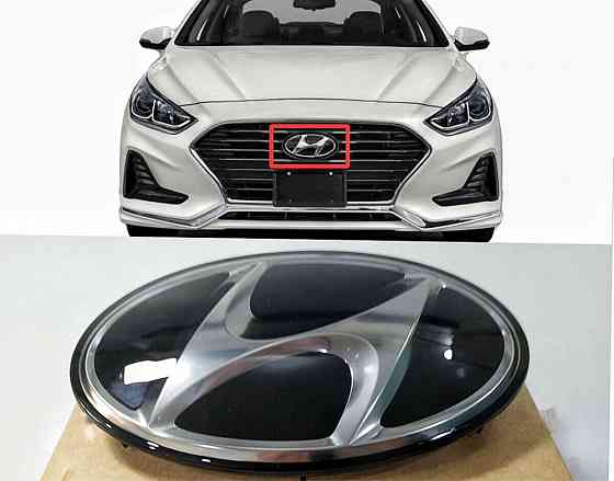 Эмблема решетки  Hyundai Sonata LF New rise логотип шильд значок Запорожье