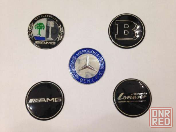 Эмблемы решетки кузова капота на крыло Mercedes AMG BRABUS Lorinser Запорожье - изображение 6