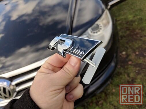 шильдик R line r-line Volkswagen Passat, СС, Touareg, Golf, Tiguan Запорожье - изображение 1