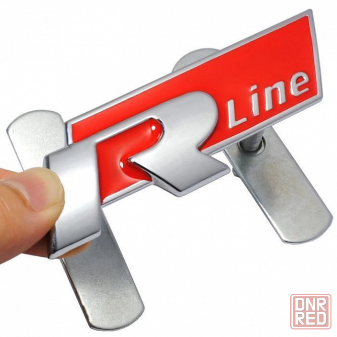 шильдик R line r-line Volkswagen Passat, СС, Touareg, Golf, Tiguan Запорожье - изображение 2