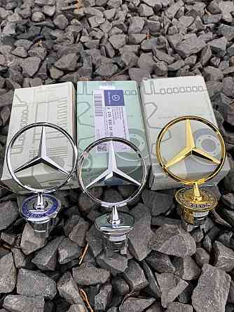 значек на капот эмблема прицел Mercedes W124 W202 W203 W210 W211 W220 Запорожье