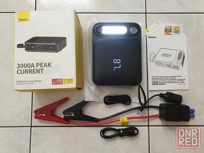 Baseus пусковое устройство BS-CH005 Super Energy Ultra 26800 mAh 3000A Запорожье - изображение 4
