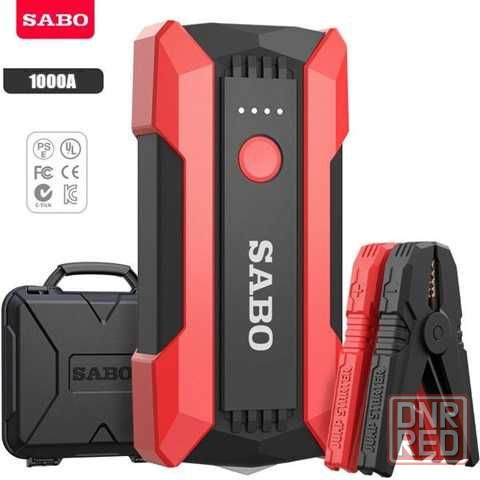 Пускозарядное устройство Бустер для авто SABO X1 1000A Jump Starter Запорожье - изображение 1