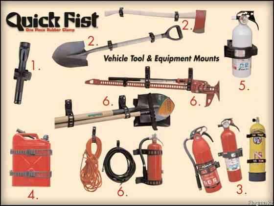 Крепление QUICK FIST Super для огнетушителей, баллонов и т.д Запорожье