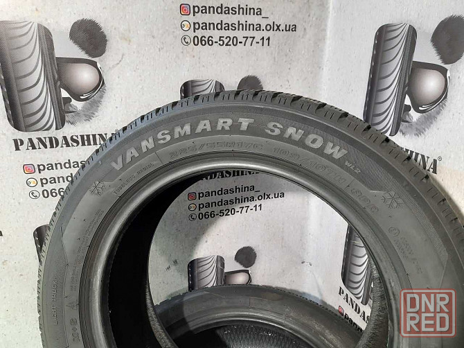 Шини 8мм 225/55 R17C MAXXIS VanSmart Snow WL2 б/в Зима Цешка склад Запорожье - изображение 5