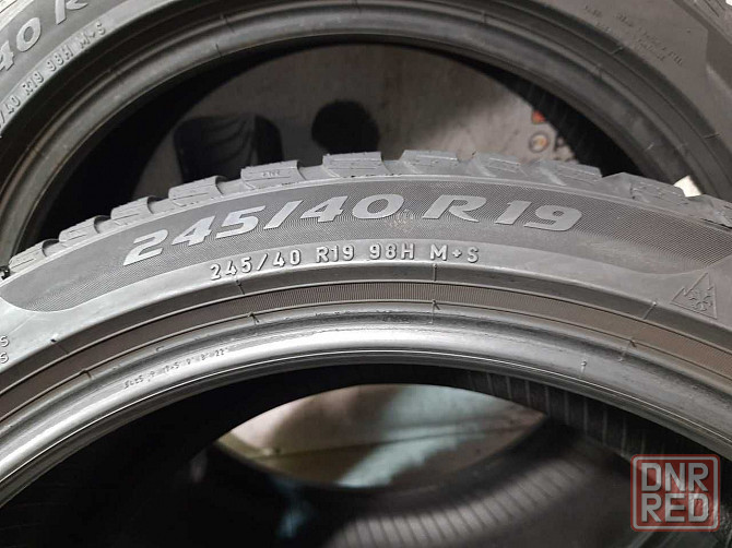 Шини 6мм 245/40 R19 PIRELLI SottoZero 3 б/в Зима склад Запорожье - изображение 6