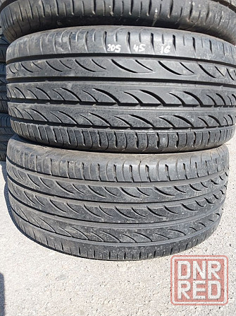 Продам резину лето r16 205/45 Запорожье - изображение 2
