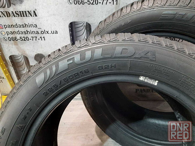 Шини 6,5мм 225/50 R16 FULDA KristallSupremo б/в Зима склад Запорожье - изображение 4