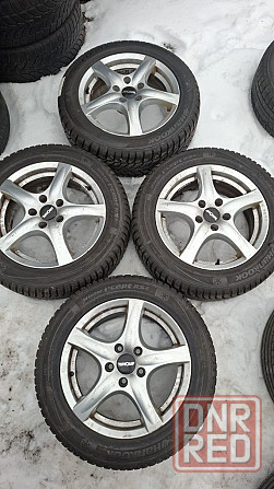 Диски 5 112 16 Volkswagen Audi Skoda резина 205 55 16 Запорожье - изображение 1