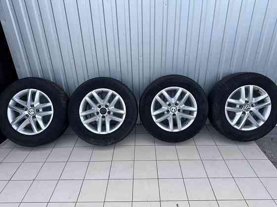 Диски R16 5 112 ET33 J6,5 резина 215 65 VW Skoda Seat Audi Запорожье