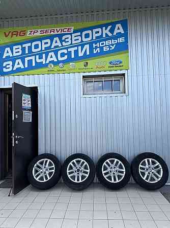 Диски R16 5 112 ET33 J6,5 резина 215 65 VW Skoda Seat Audi Запорожье