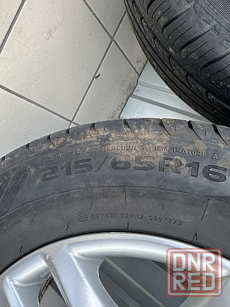 Диски R16 5 112 ET33 J6,5 резина 215 65 VW Skoda Seat Audi Запорожье - изображение 8
