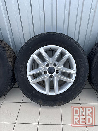 Диски R16 5 112 ET33 J6,5 резина 215 65 VW Skoda Seat Audi Запорожье - изображение 4