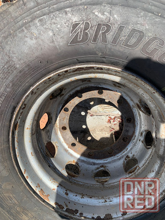 Шина с диском Bridgestone L355 315/80R22.5 Запорожье - изображение 3
