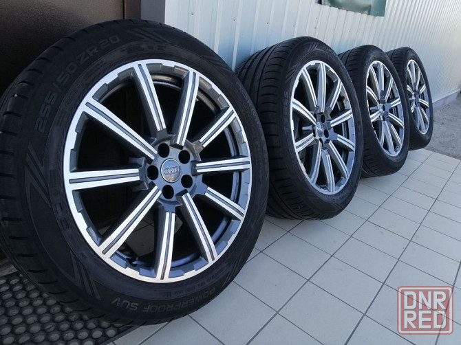 Диски R20 5 112 резина 255 50 Audi Q5 Q7 SQ7 RS E-tron Touareg Porsche Запорожье - изображение 1