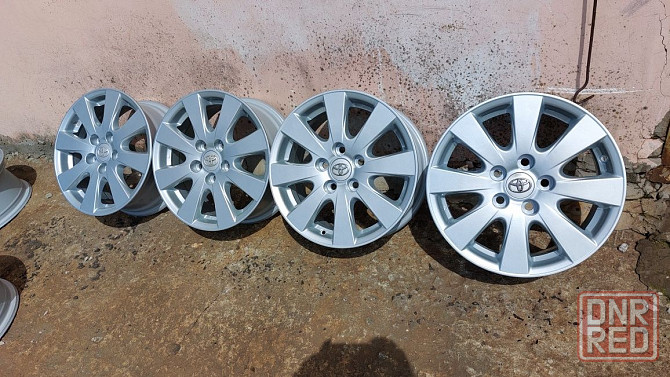 Диски легкосплавные R16 Toyota Lexus 5*114,3 титаны Запорожье - изображение 5