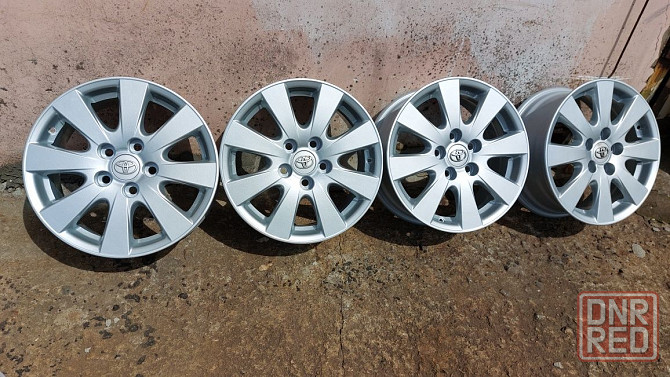 Диски легкосплавные R16 Toyota Lexus 5*114,3 титаны Запорожье - изображение 6