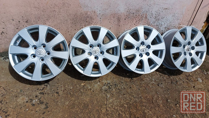 Диски легкосплавные R16 Toyota Lexus 5*114,3 титаны Запорожье - изображение 1