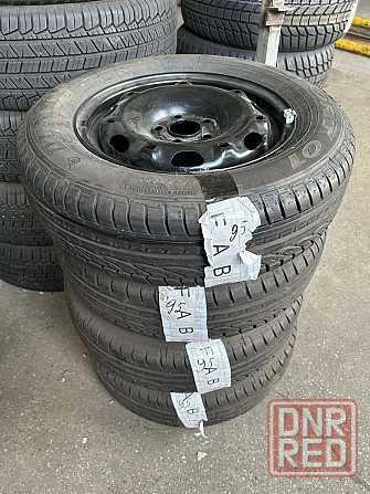 Комплект шин DUNLOP с дисками 5x112 R14 175 70 Запорожье - изображение 1