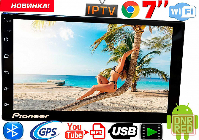Автомагнитола Pioneer PI904 4/32 GB 4x60W 2DIN,GPS,Android13, корея Запорожье - изображение 1