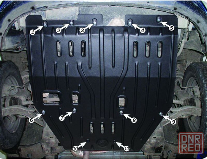 Защита двигателя Peugeot 3008 301 307 308 306 405 406 407 605 607 807 Запорожье - изображение 1