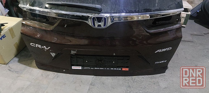 Honda CR V крышка багажника ляда рестайлинг шрот crv cr-v Запорожье - изображение 2