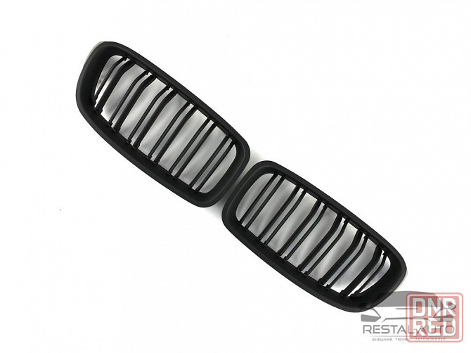 Решетка радиатора ноздри BMW 3 F30/F31 2012-2018год Черные Матовые 10 Запорожье - изображение 1