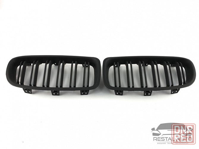 Решетка радиатора ноздри BMW 3 F30/F31 2012-2018год Черные Матовые 10 Запорожье - изображение 2