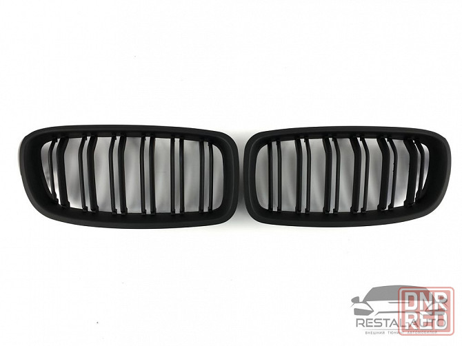 Решетка радиатора ноздри BMW 3 F30/F31 2012-2018год Черные Матовые 10 Запорожье - изображение 3