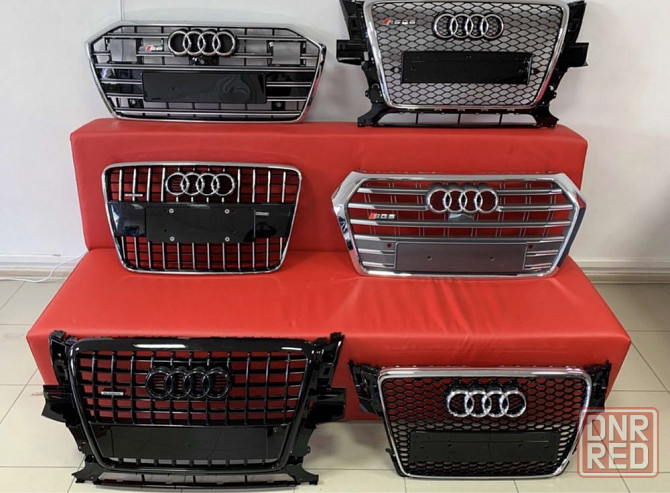 Решетка радиатора Audi Ауди А1 A3 A4 A5 TT Q3 Q5 Q7 Q8 A6 A7 A8 S RS Запорожье - изображение 5