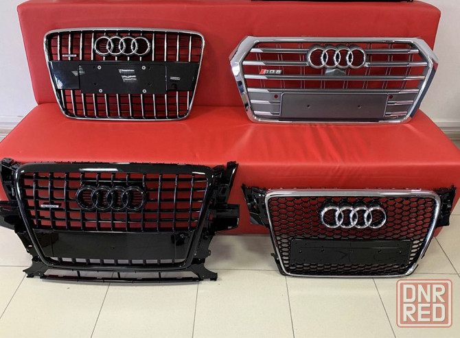 Решетка радиатора Audi Ауди А1 A3 A4 A5 TT Q3 Q5 Q7 Q8 A6 A7 A8 S RS Запорожье - изображение 7