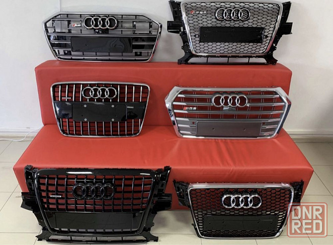 Решетка радиатора Audi Ауди А1 A3 A4 A5 TT Q3 Q5 Q7 Q8 A6 A7 A8 S RS Запорожье - изображение 2