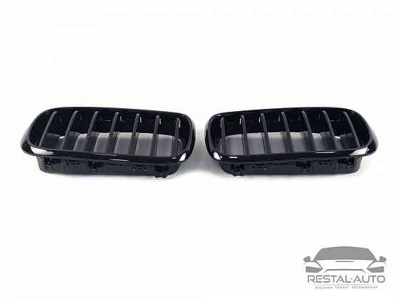 Ноздри на BMW X5 F15 / X6 F16 Черный Глянец Одинарные F10 F30 F20 Е70 Запорожье