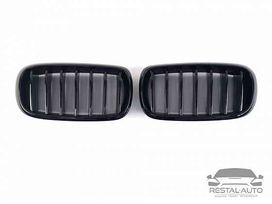 Ноздри на BMW X5 F15 / X6 F16 Черный Глянец Одинарные F10 F30 F20 Е70 Запорожье