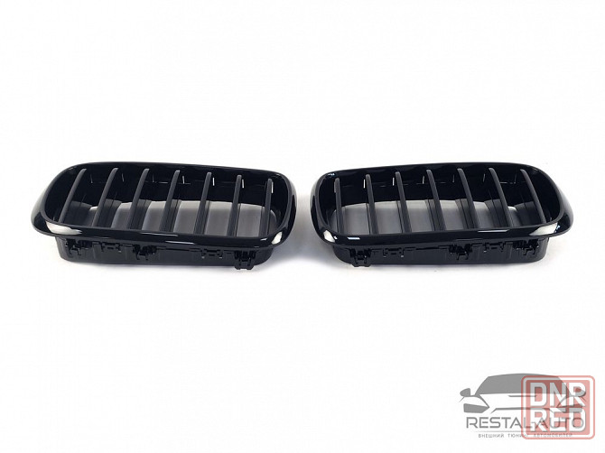Ноздри на BMW X5 F15 / X6 F16 Черный Глянец Одинарные F10 F30 F20 Е70 Запорожье - изображение 3