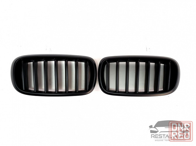 Ноздри на BMW X5 F15 / X6 F16 Черный Глянец Одинарные F10 F30 F20 Е70 Запорожье - изображение 7
