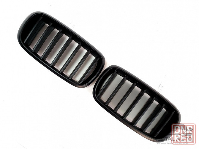 Ноздри на BMW X5 F15 / X6 F16 Черный Глянец Одинарные F10 F30 F20 Е70 Запорожье - изображение 6