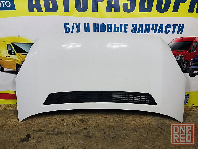 Капот VW Crafter в сборе с петлями Крафтер разборка запчасти шрот Запорожье - изображение 1
