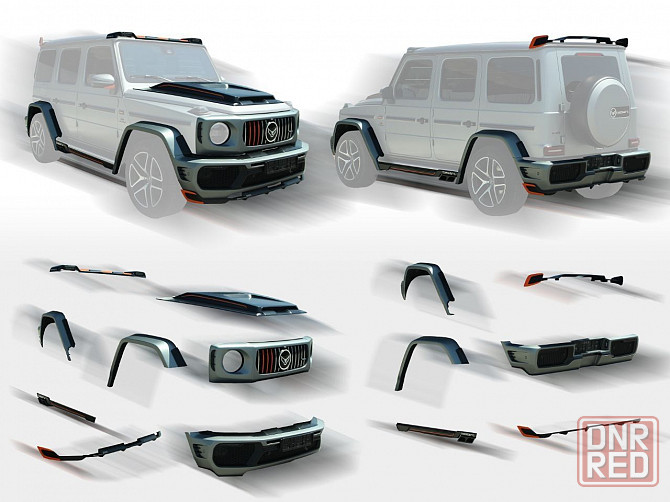 Комплект эксклюзивного обвеса"Desart" на Mercedes  G-CLASS W463 тюнинг Запорожье - изображение 1