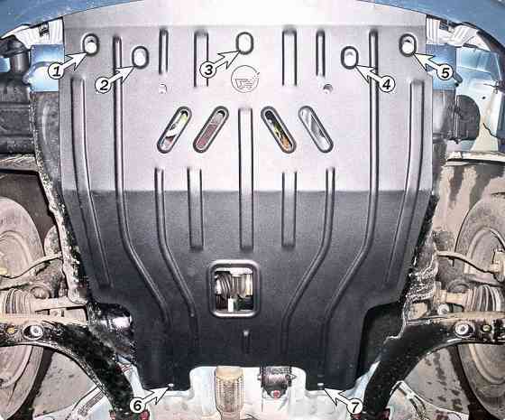 Защита двигателя Ford Escape KA Probe Ranger Volvo S40 S60 S80 XC90 Запорожье