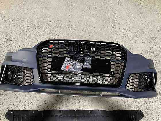 передний бампер на Audi A6 C7 2011-2014 года (стиль Quattro Audi RS6 ) Запорожье