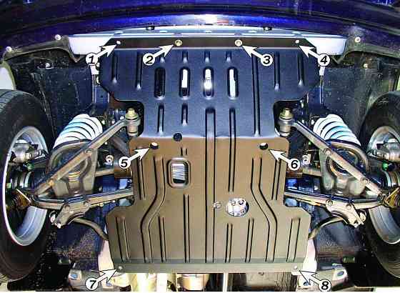 Защита двигателя Skoda Citigo Karoq Kodiaq Peugeot 308 2008 406 407 Запорожье