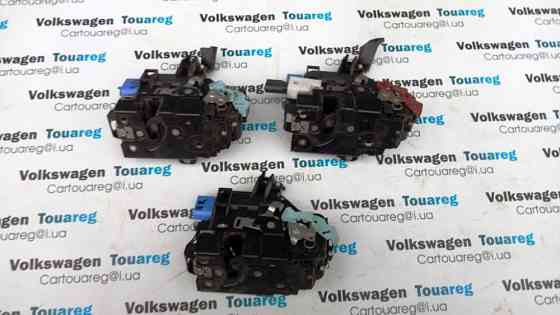 Замок двери передней правой Volkswagen Touareg 3D1837016A 3D1837016AC Запорожье