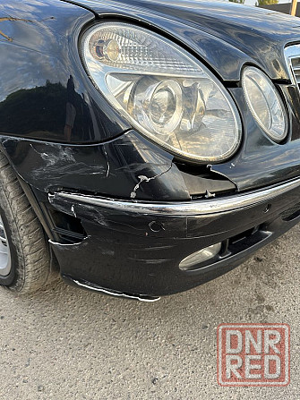 Передний оригинальный бампер mercedes w211 elegance под ремонт Запорожье - изображение 1