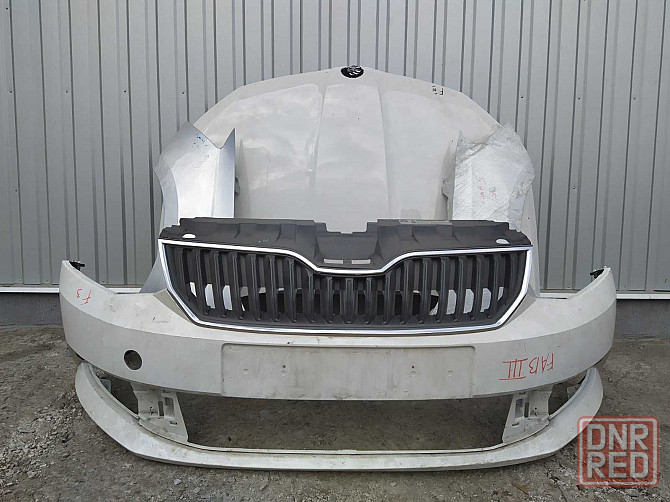 Бампер Шкода Фабия 3 Skoda fabia 3 Запорожье - изображение 1