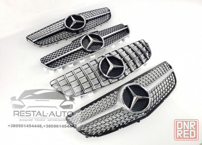 Решетка радиатора Mercedes мерседес GLC/GLC Cope	X253/C253 купе Запорожье - изображение 5